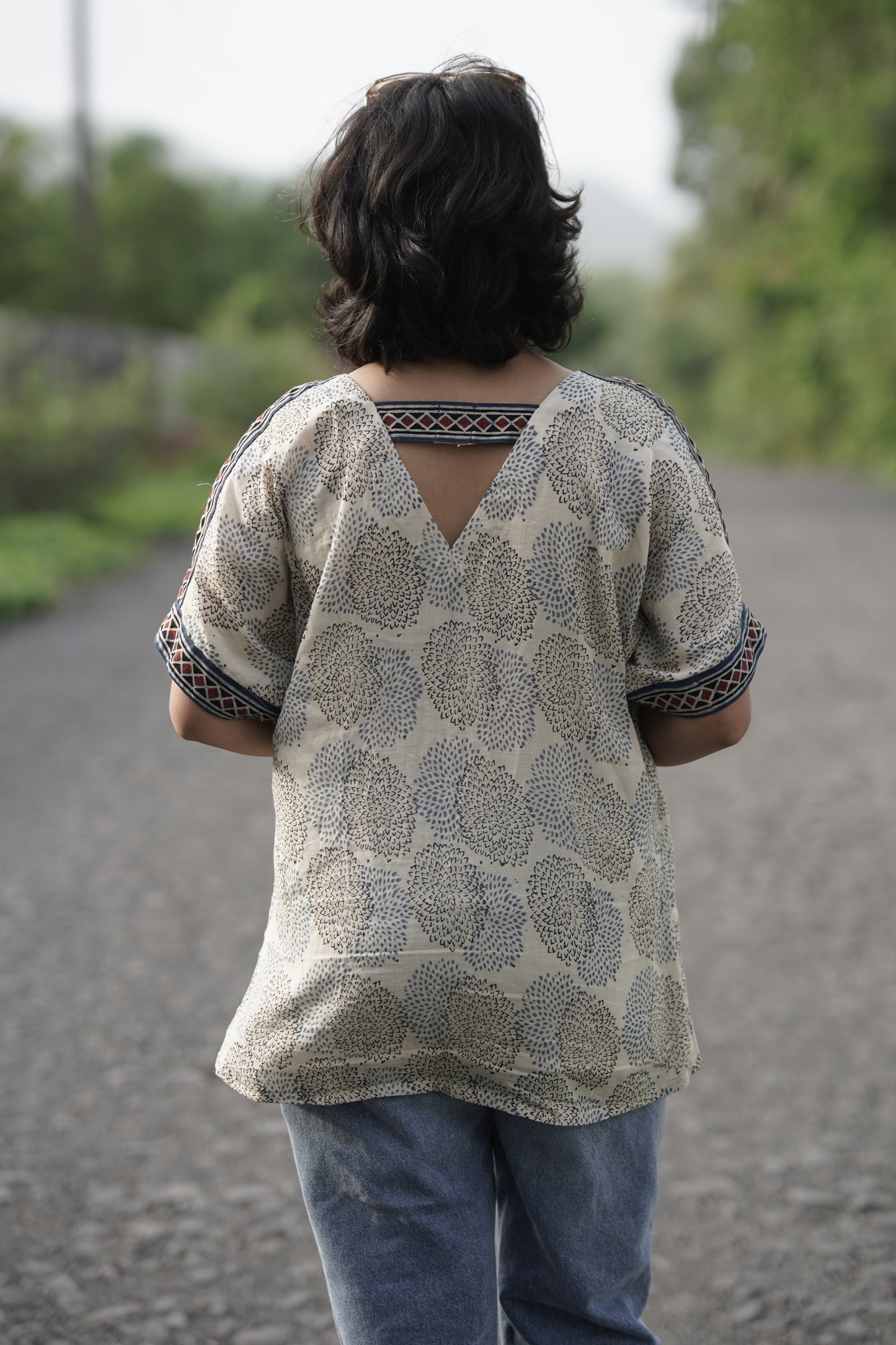 Mulmul loose short top
