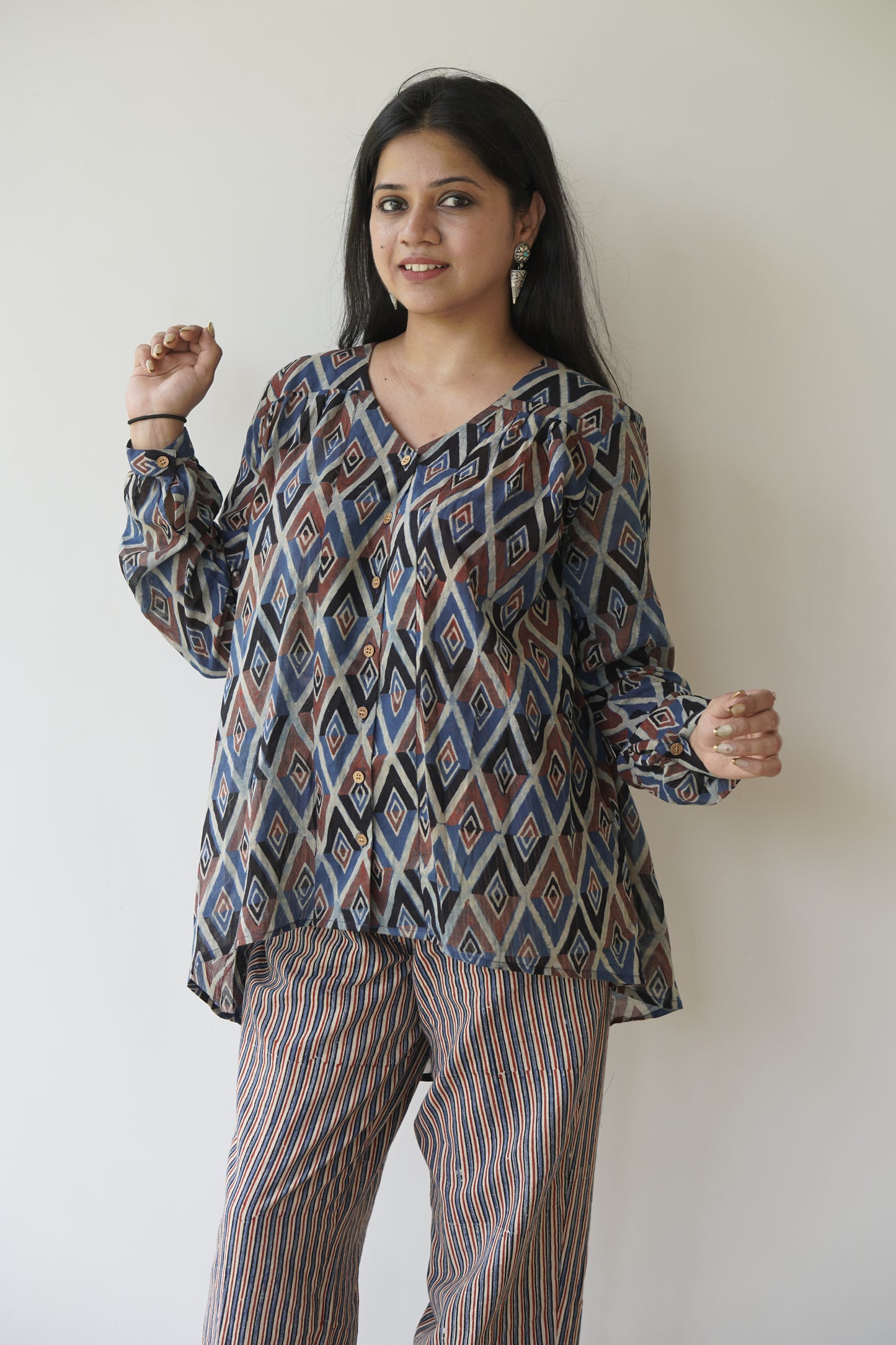 Mulmul Shirt Short top