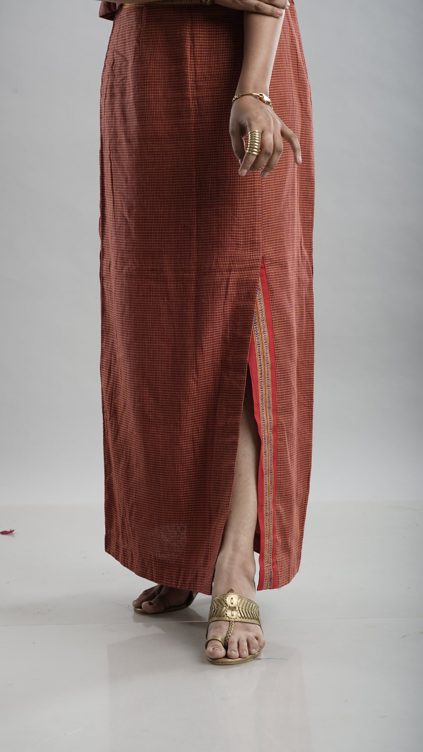 Ethnic Skirt with Crop Top