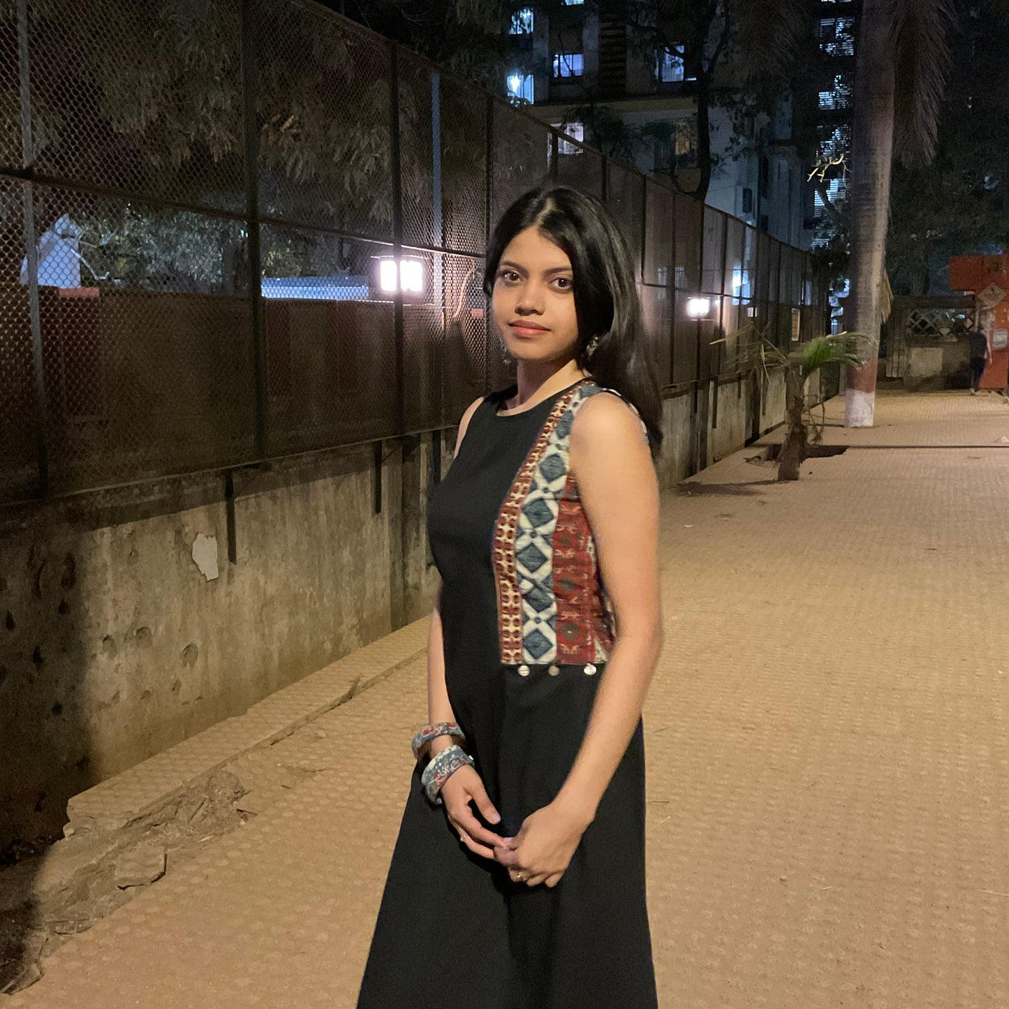 Side Panel short dress