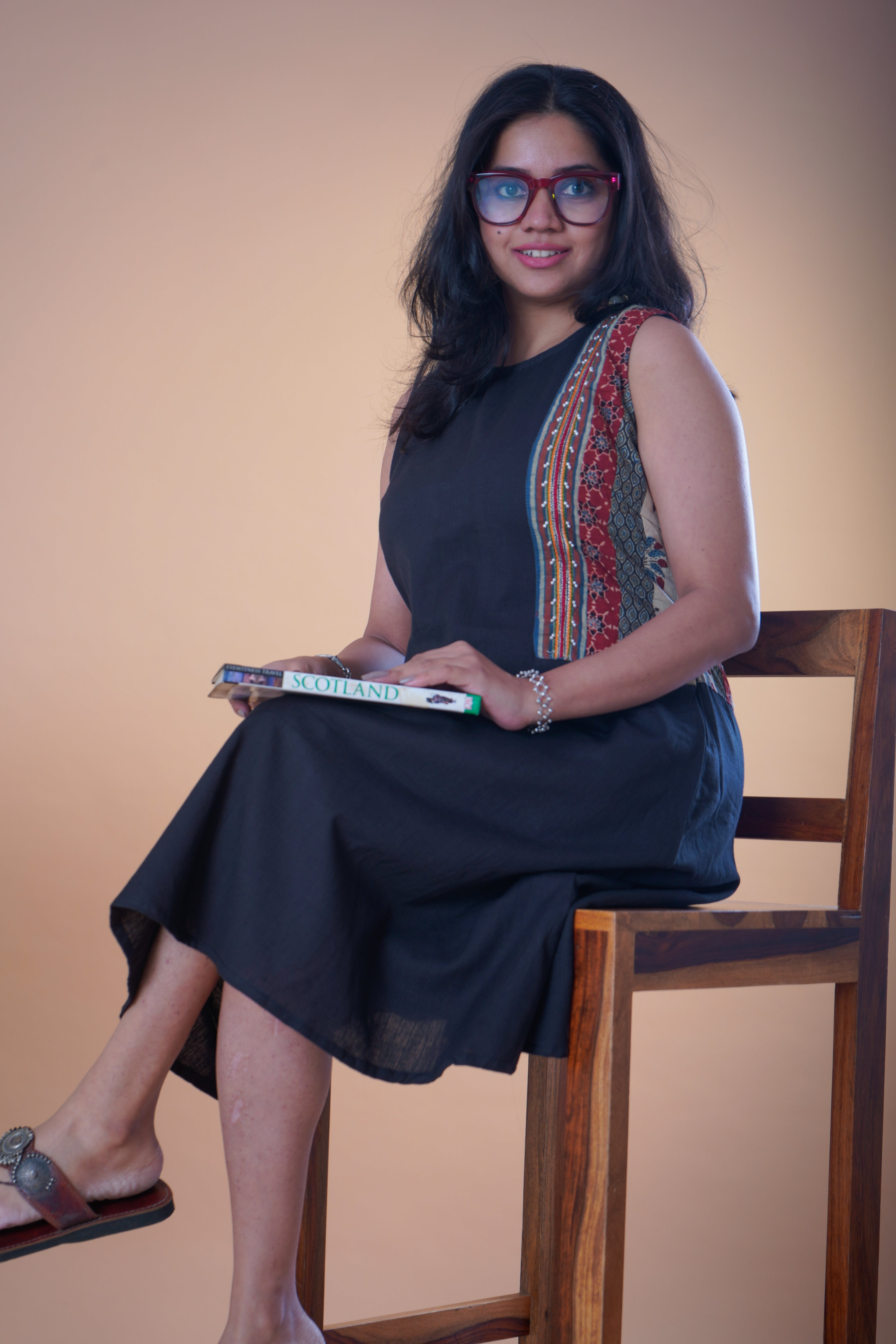 Black Side Panel dress