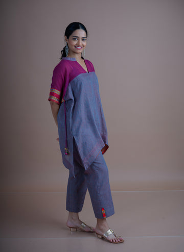 Kunabi Kaftan Co-ord set with tassels detailing