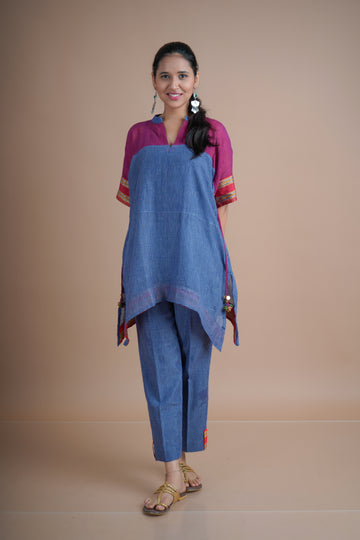 Kunabi Kaftan Co-ord set with tassels detailing