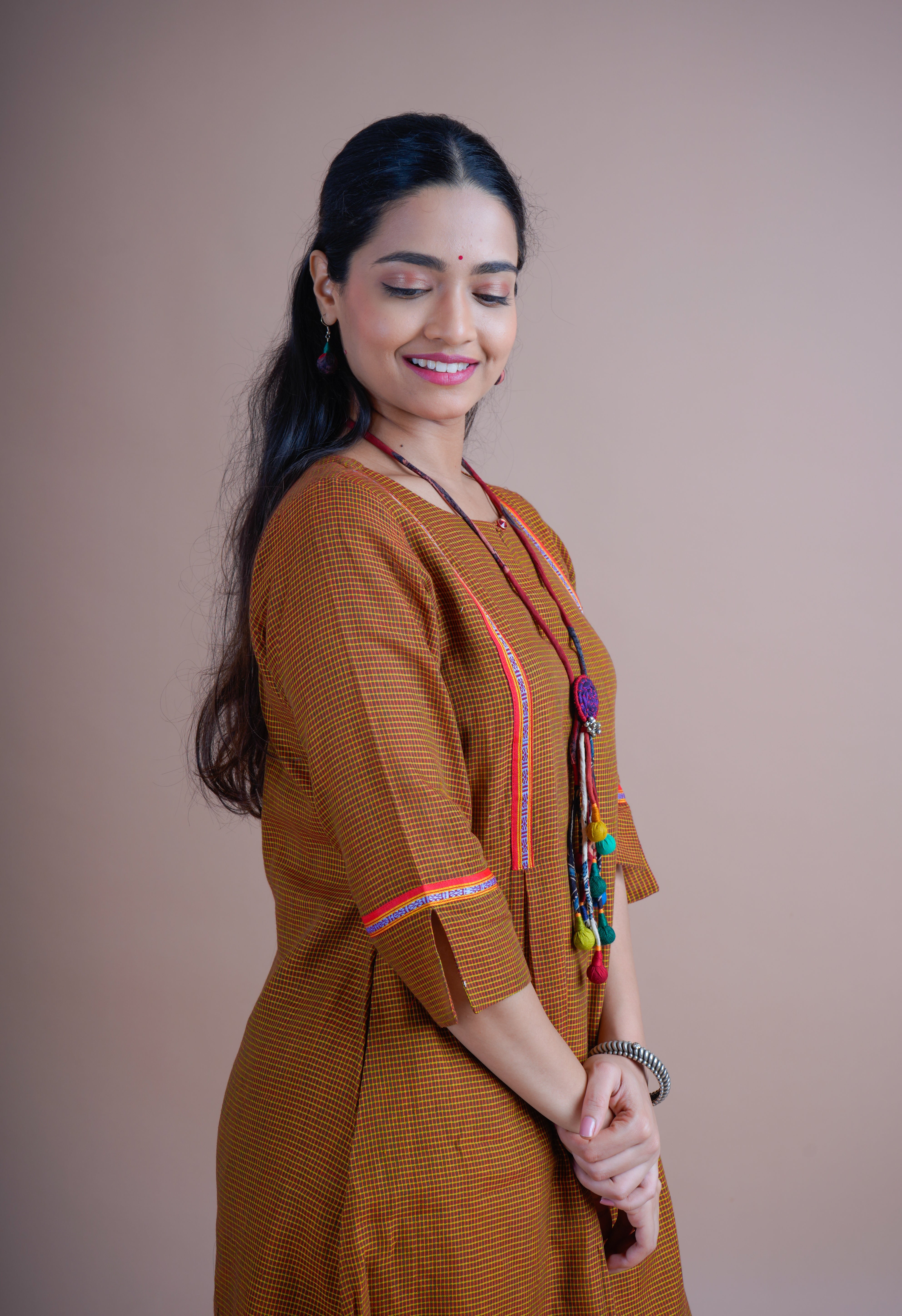 Kunabi Anarkali Kurta with straight fit pant