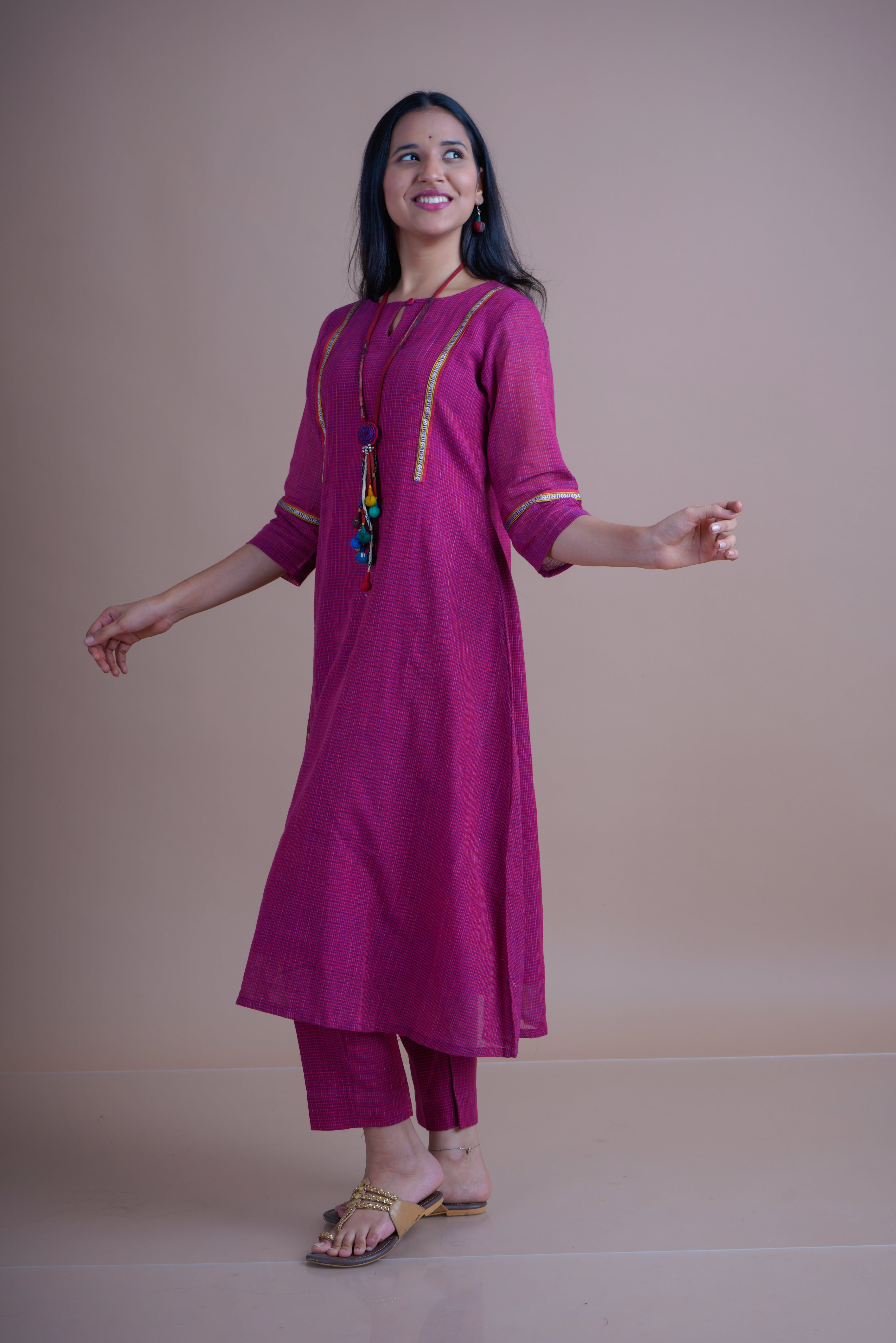 Kunabi Anarkali Kurta with Straight fit pant