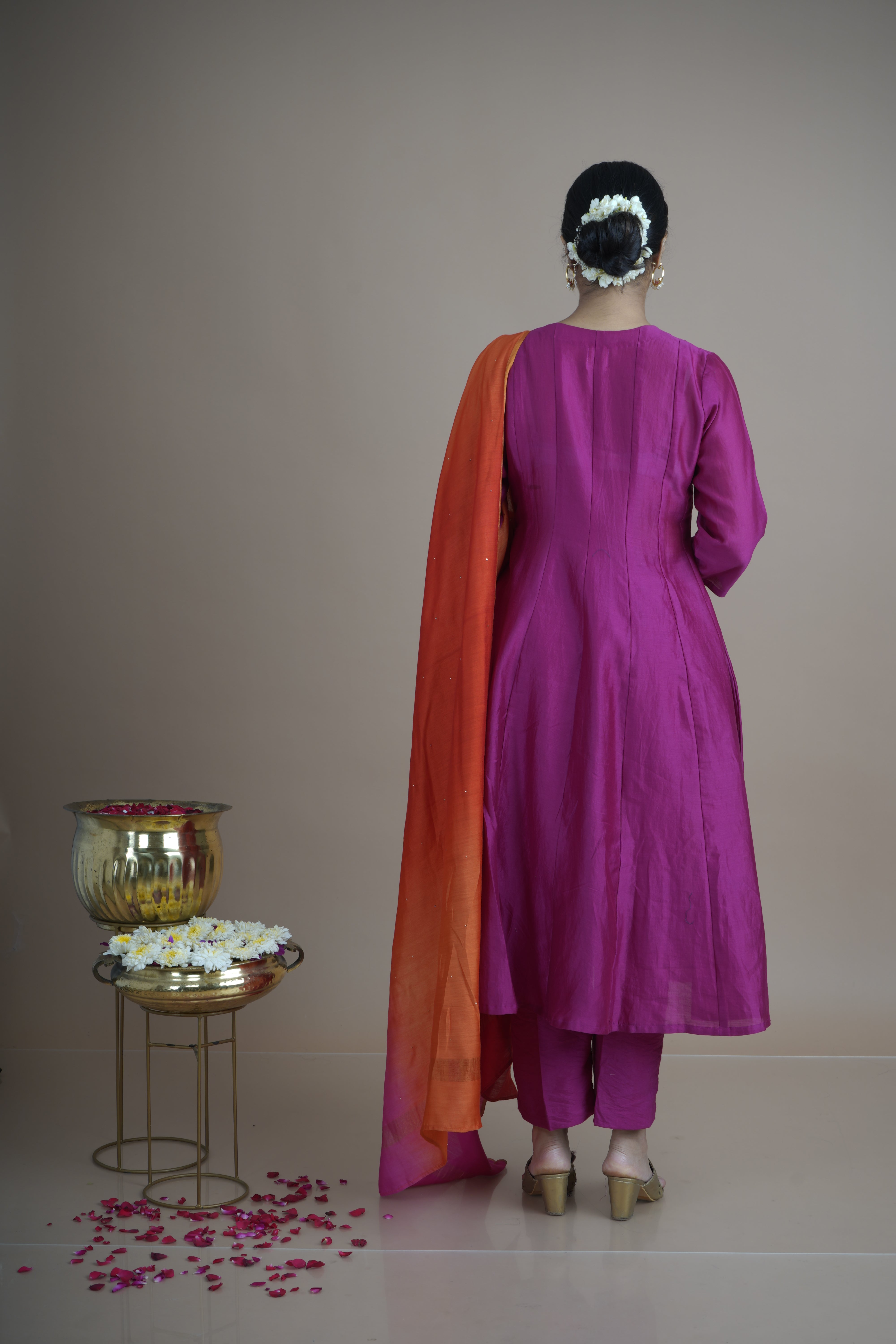 Varnika (वर्णिका) – A Celebration of Colour - Anarkali kurta Pant set with Dupatta