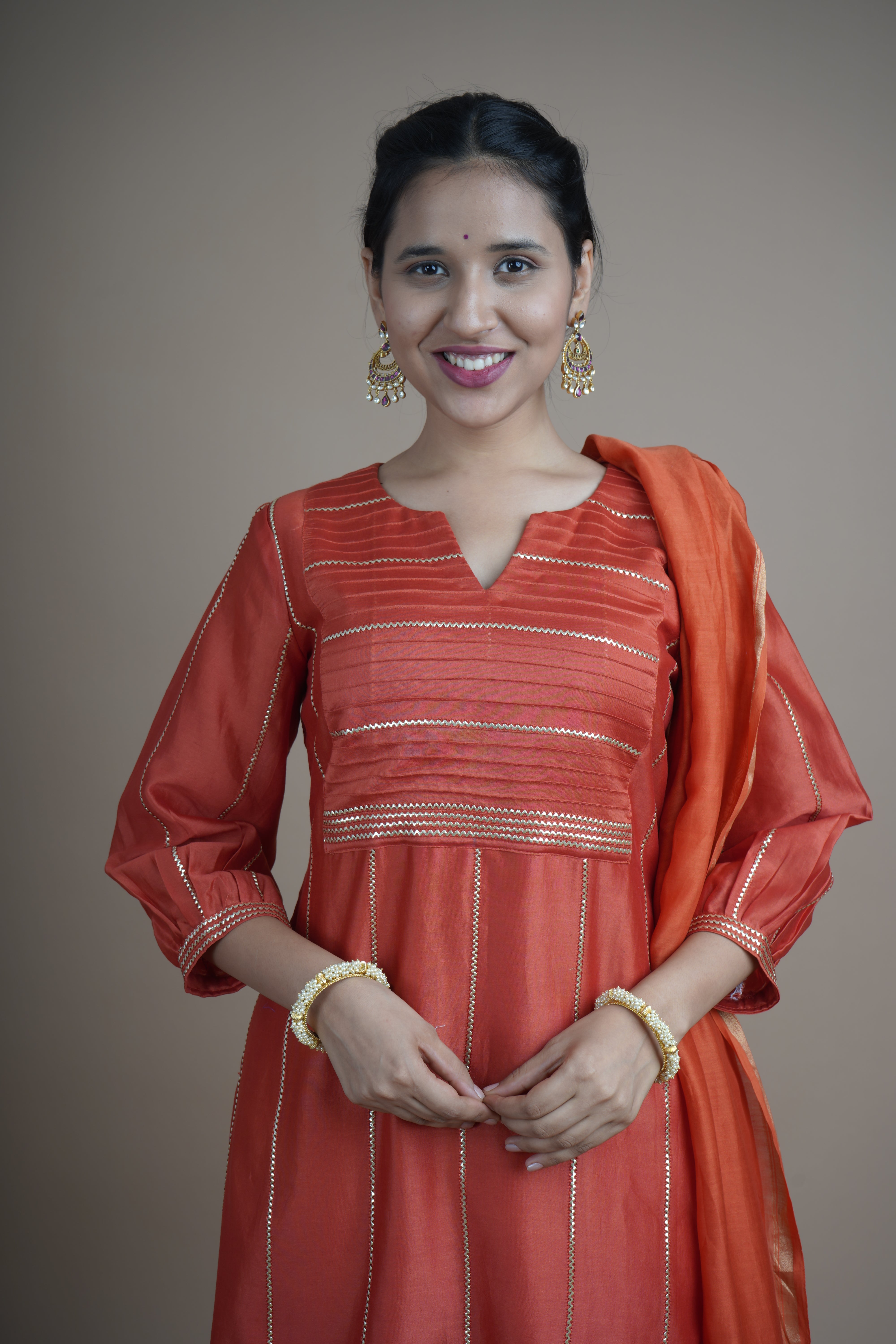 Aruna (The First Light of Dawn)- Kurta Pant set with Dupatta