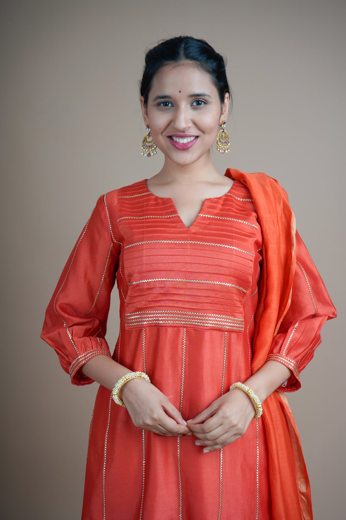 Aruna (The First Light of Dawn)- Kurta Pant set with Dupatta
