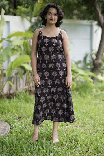 Ajrakh slip dress