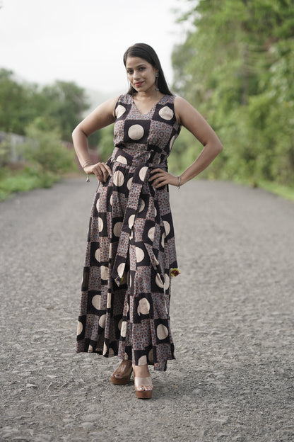 Ajrakh jumpsuit