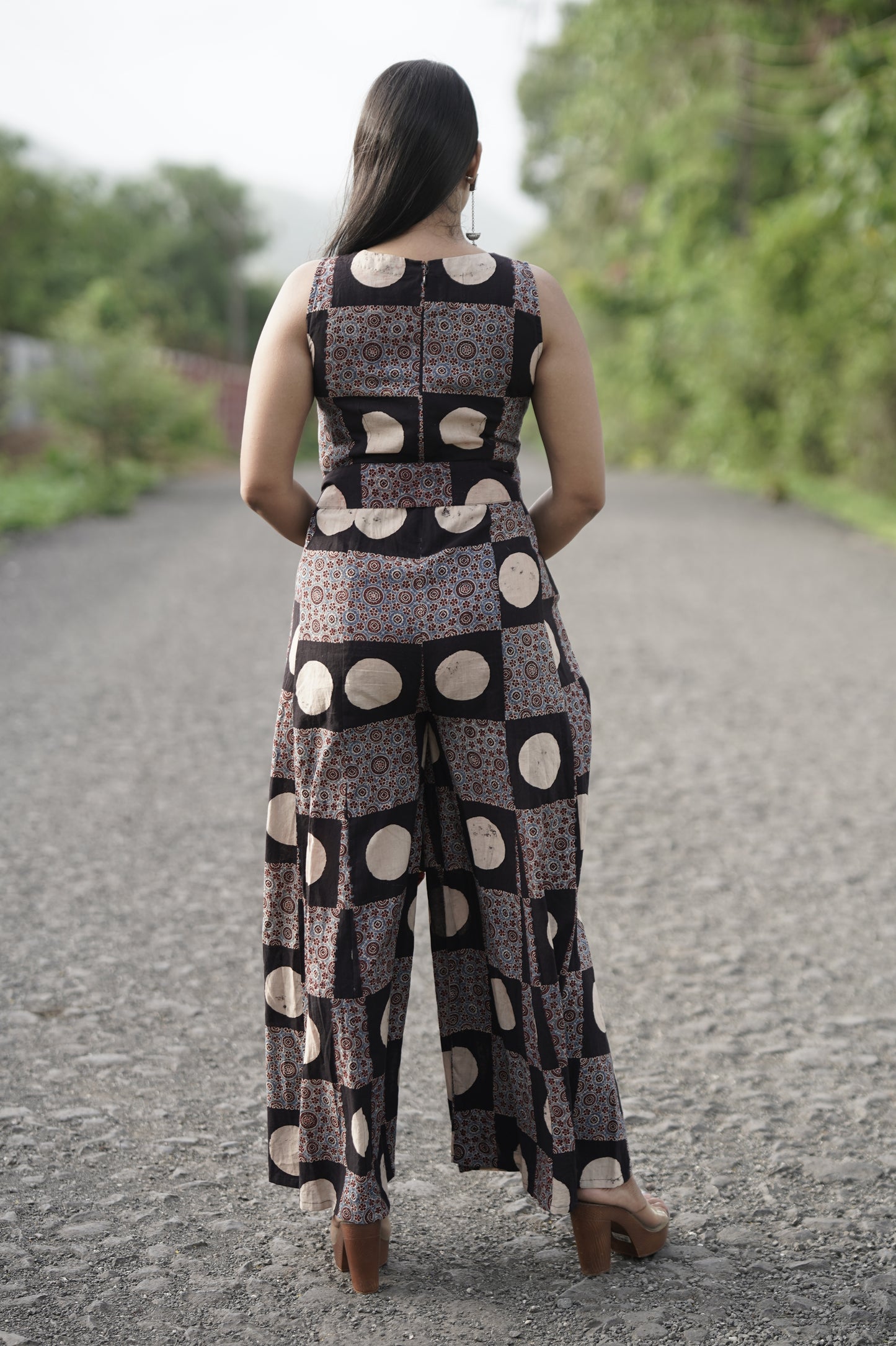 Ajrakh jumpsuit