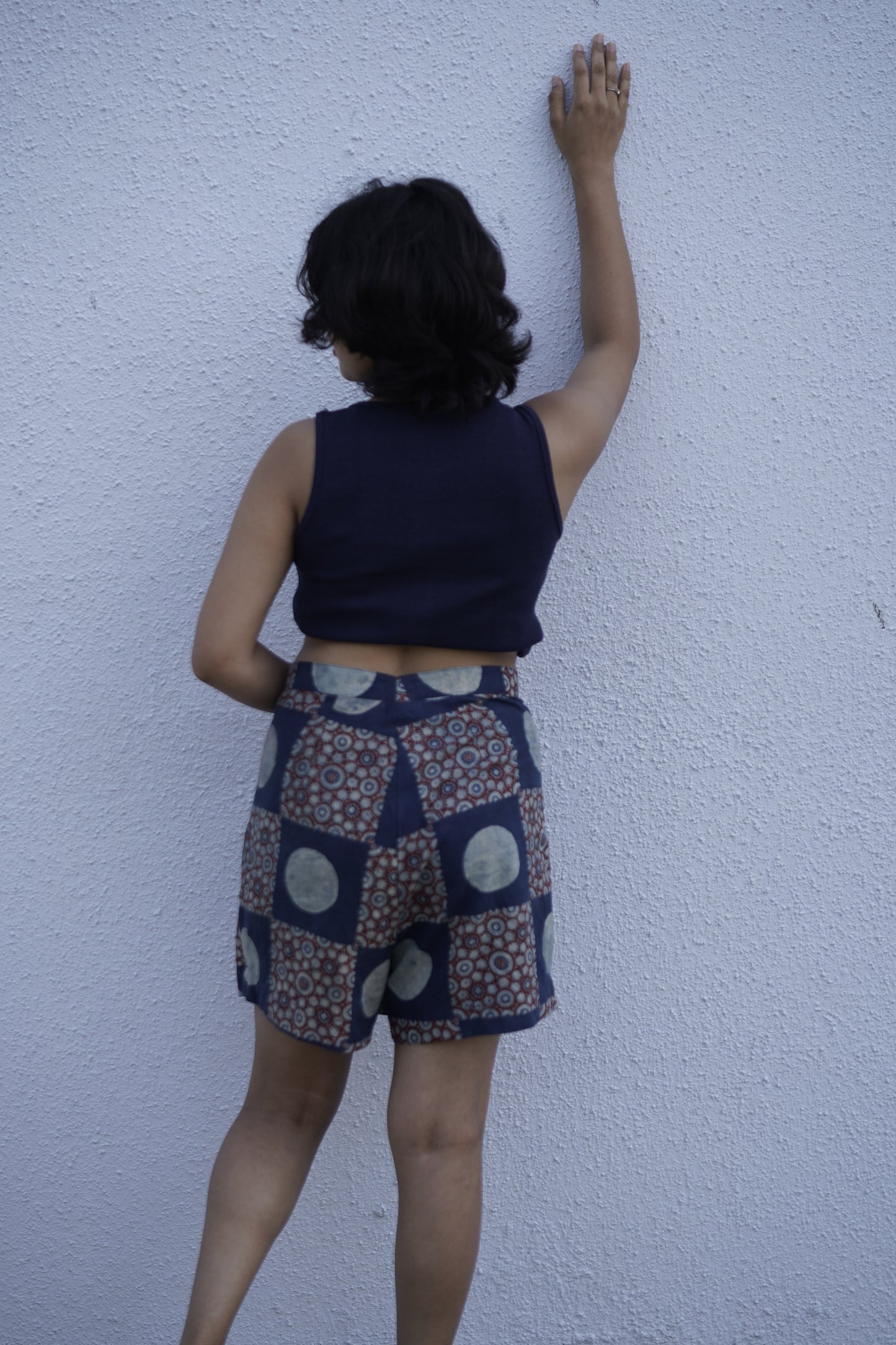 Ajrakh skort pant