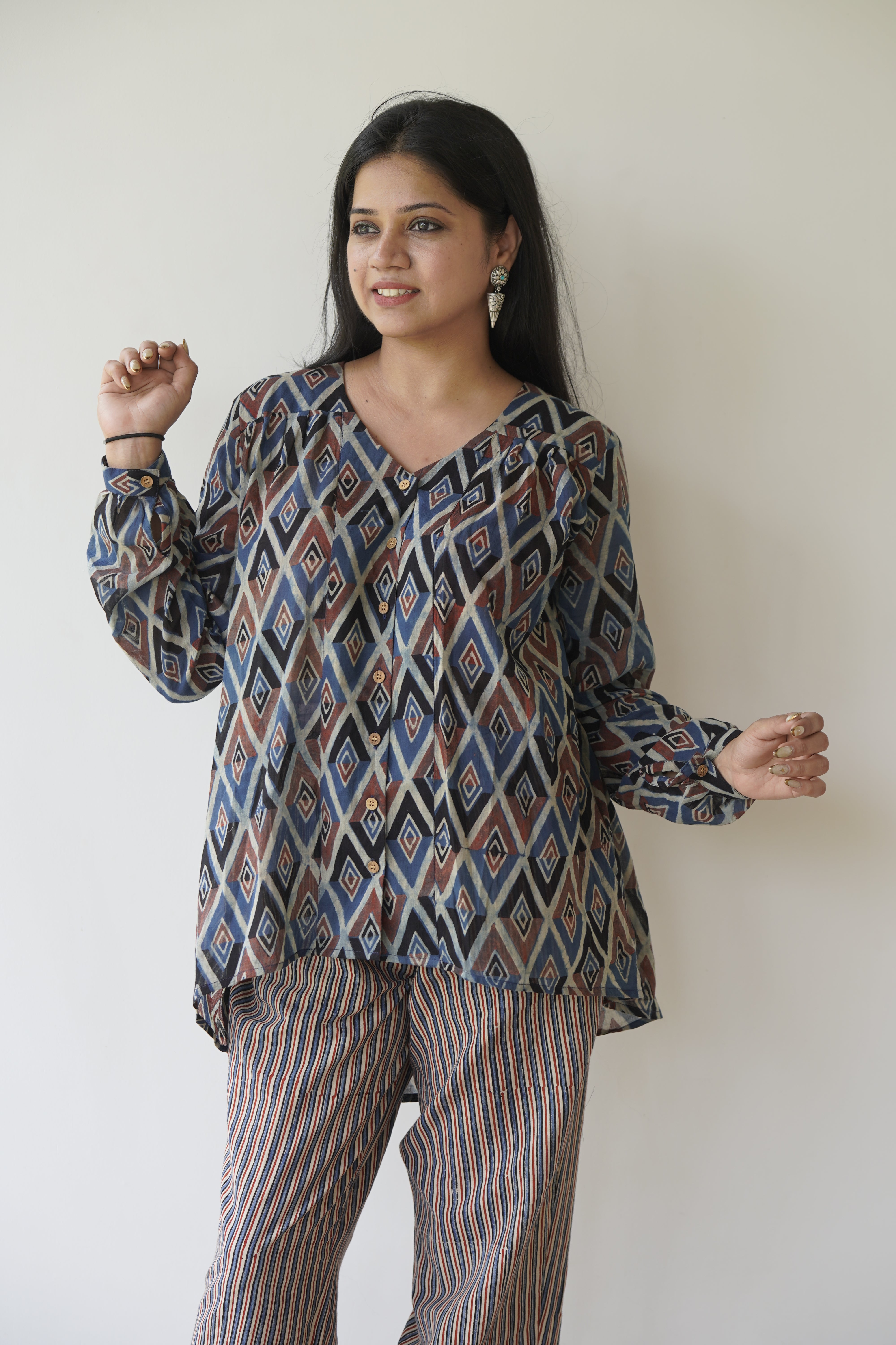 Mulmul Shirt Short top