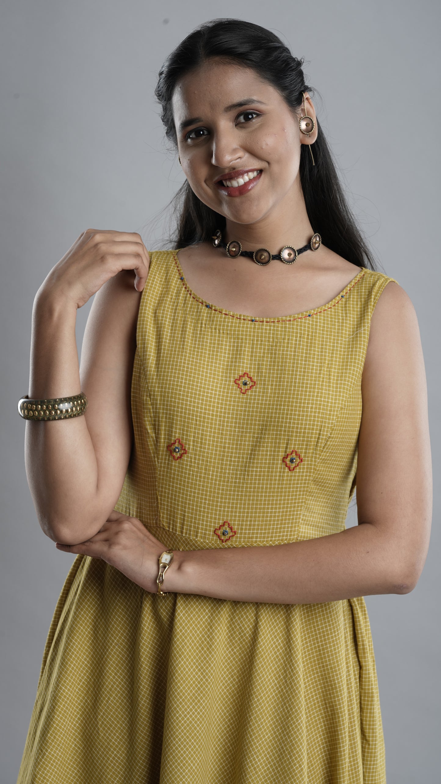 Cotton Flare Dress