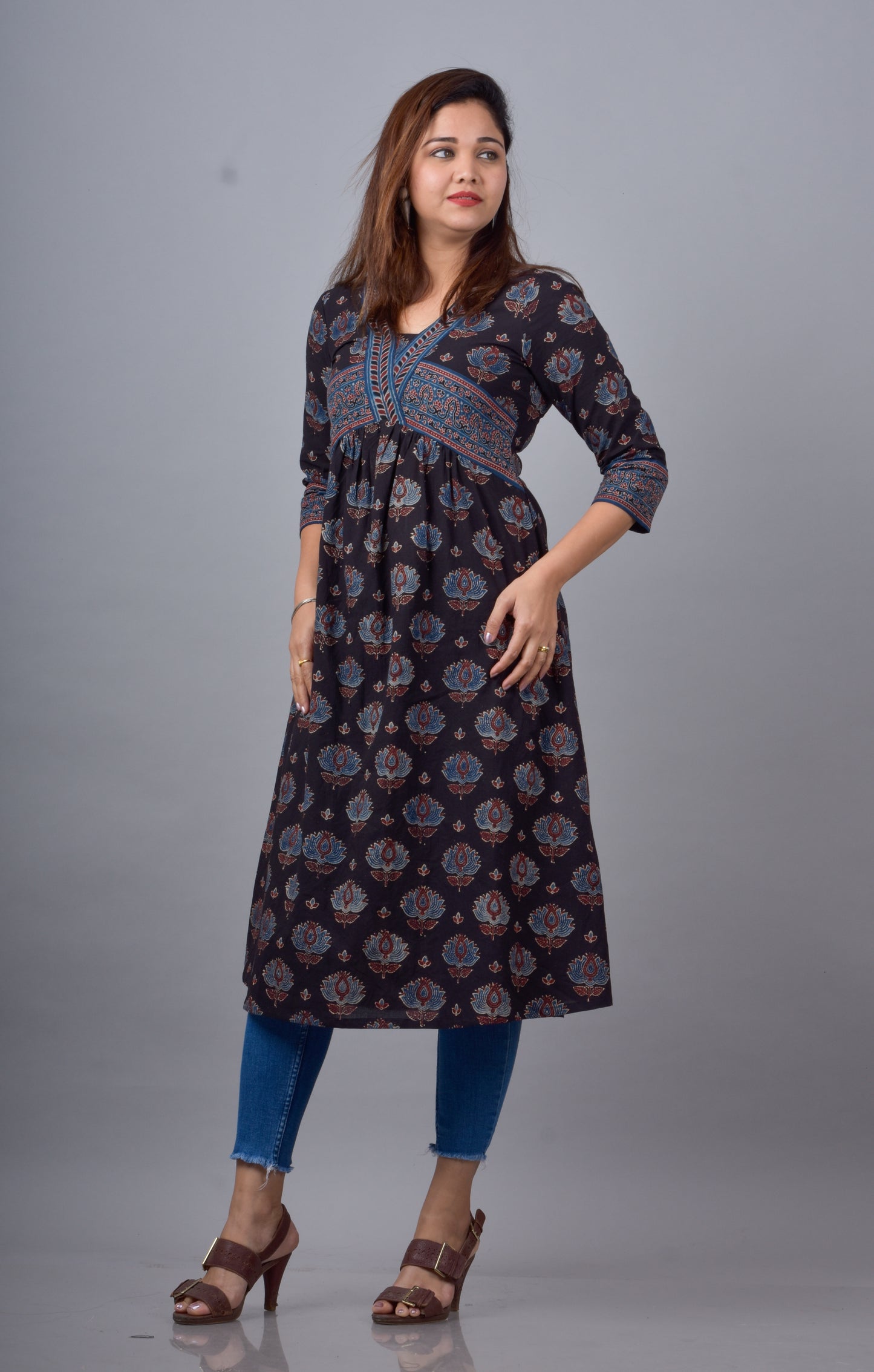 Empire Cut Kurta Cum Dress