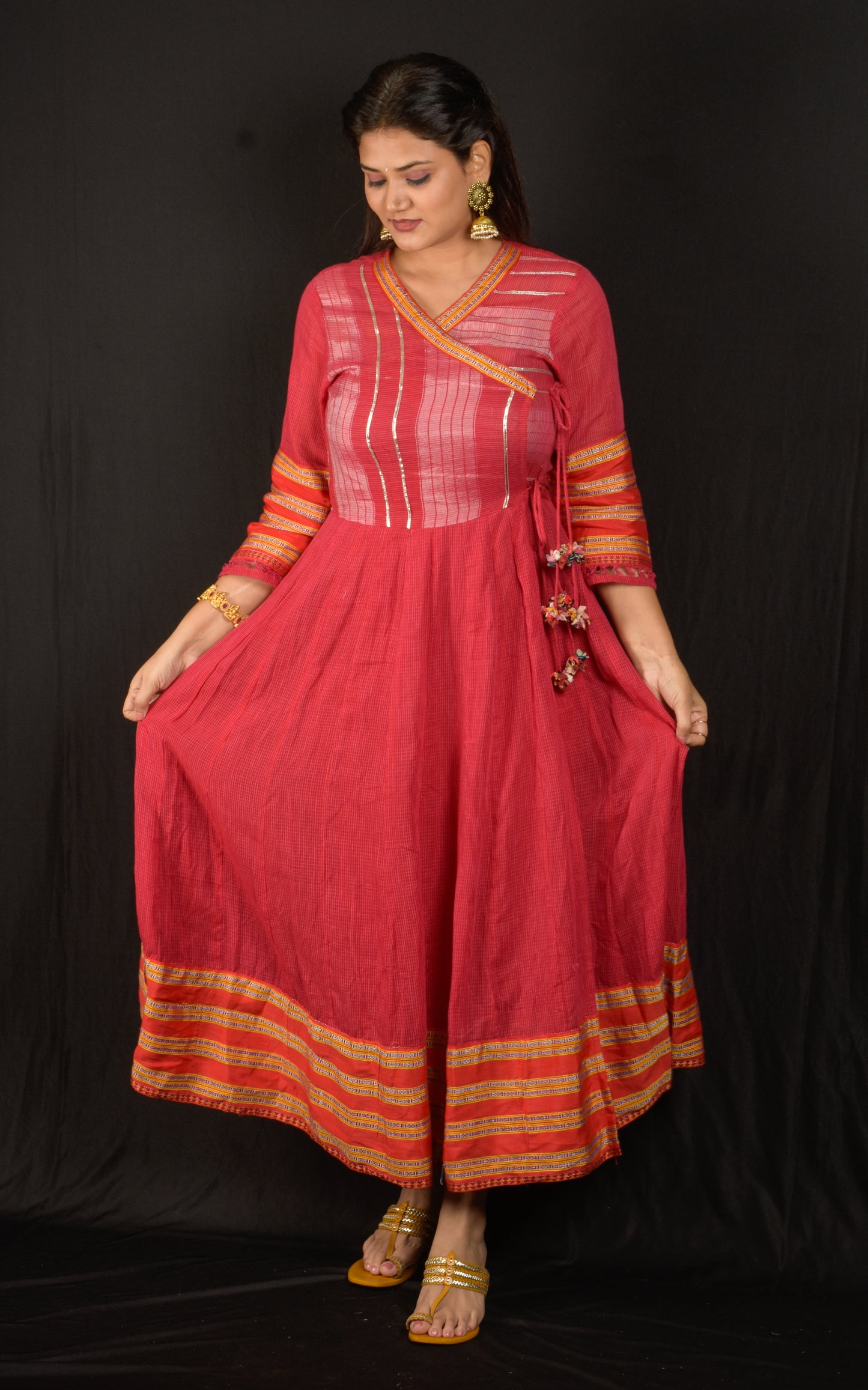 Kalidar Ethnic Angarkha Dress