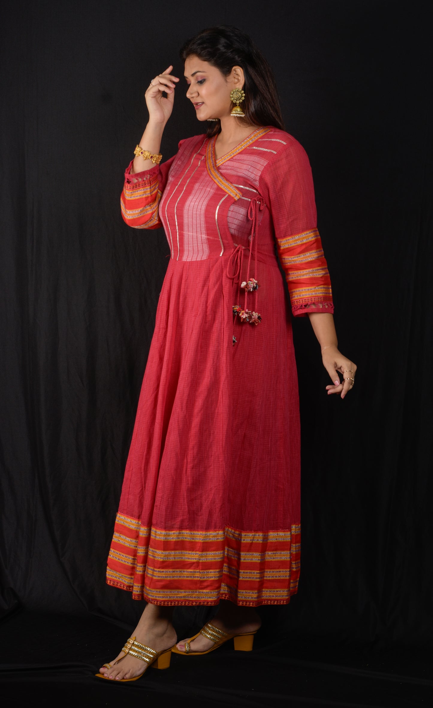 Kalidar Ethnic Angarkha Dress