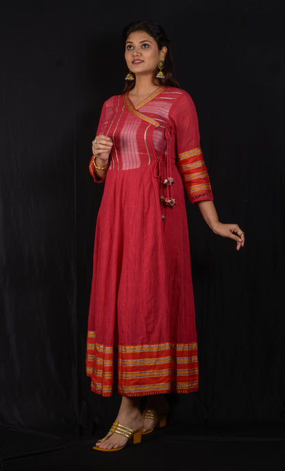 Kalidar Ethnic Angarkha Dress