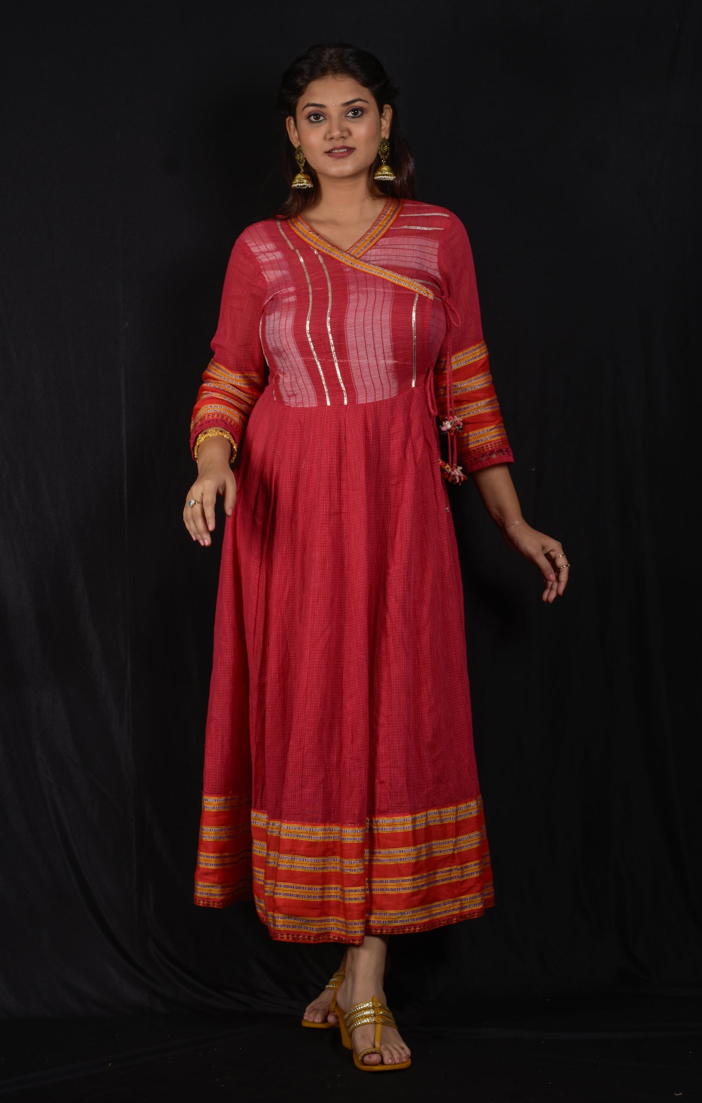 Kalidar Ethnic Angarkha Dress