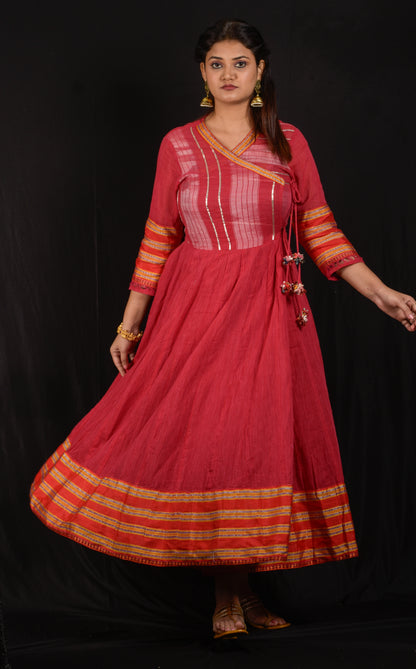 Kalidar Ethnic Angarkha Dress