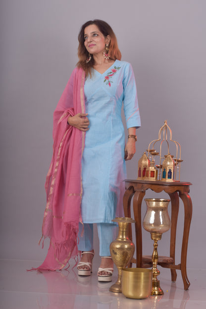 Empire Cut Kurta Pant Set