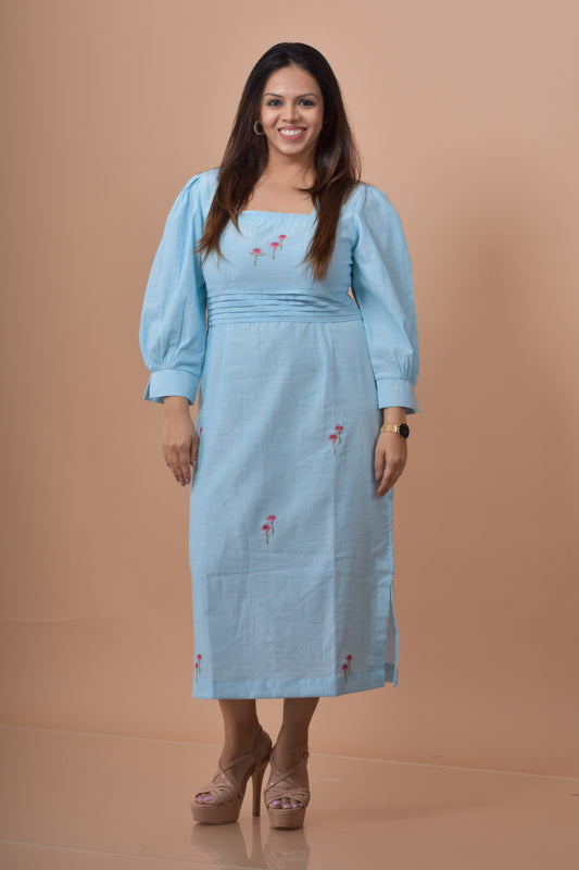 Bodycon Dress- Blue