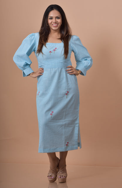 Bodycon Dress- Blue