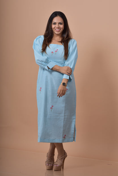 Bodycon Dress- Blue