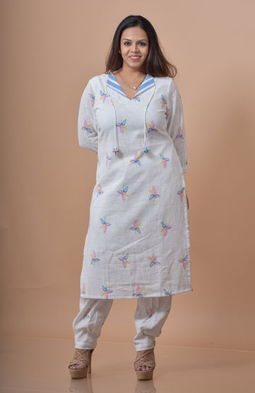 Daisy Print Collar Co-Ord set