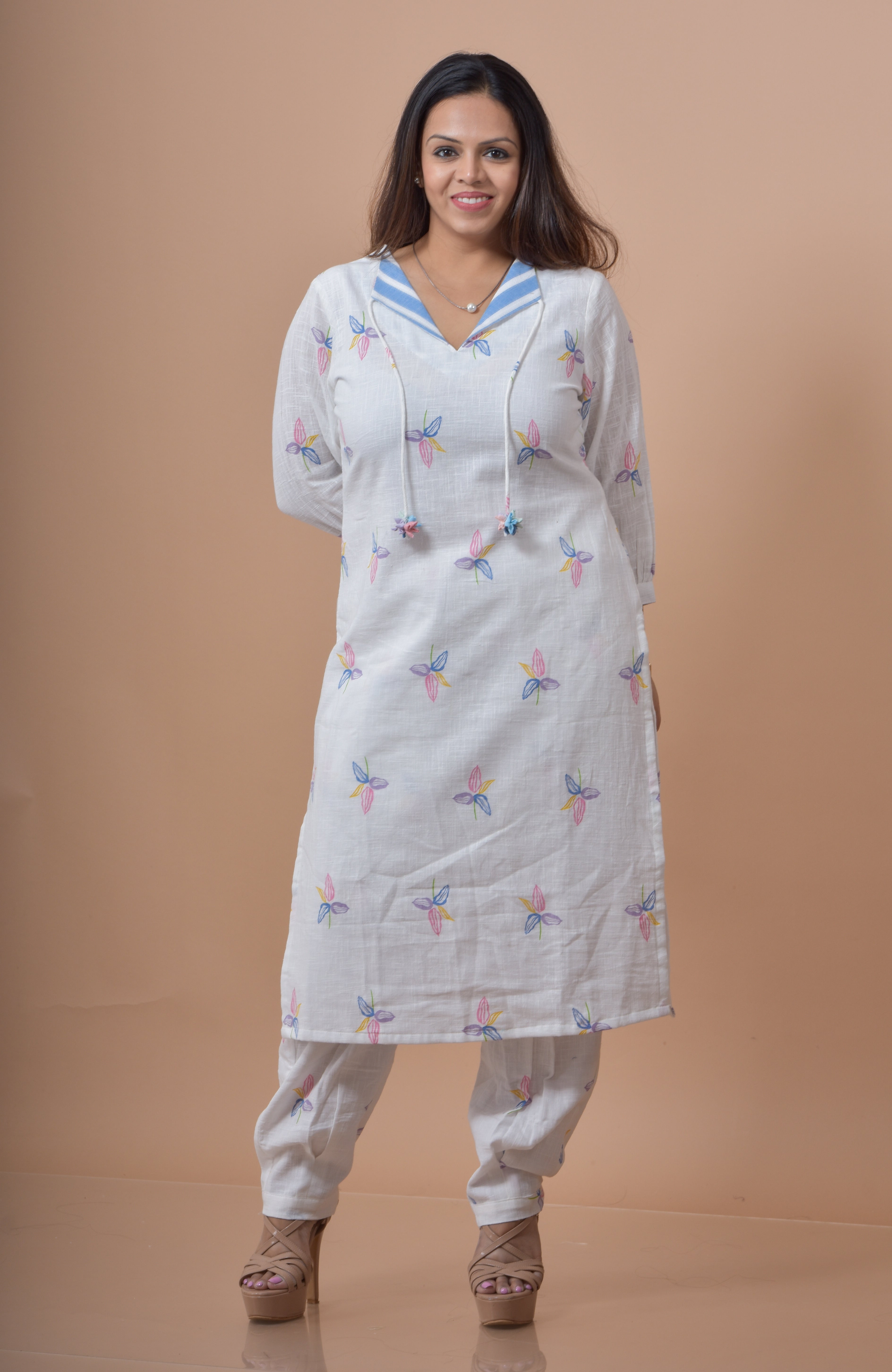 Daisy Print Collar Co-Ord set