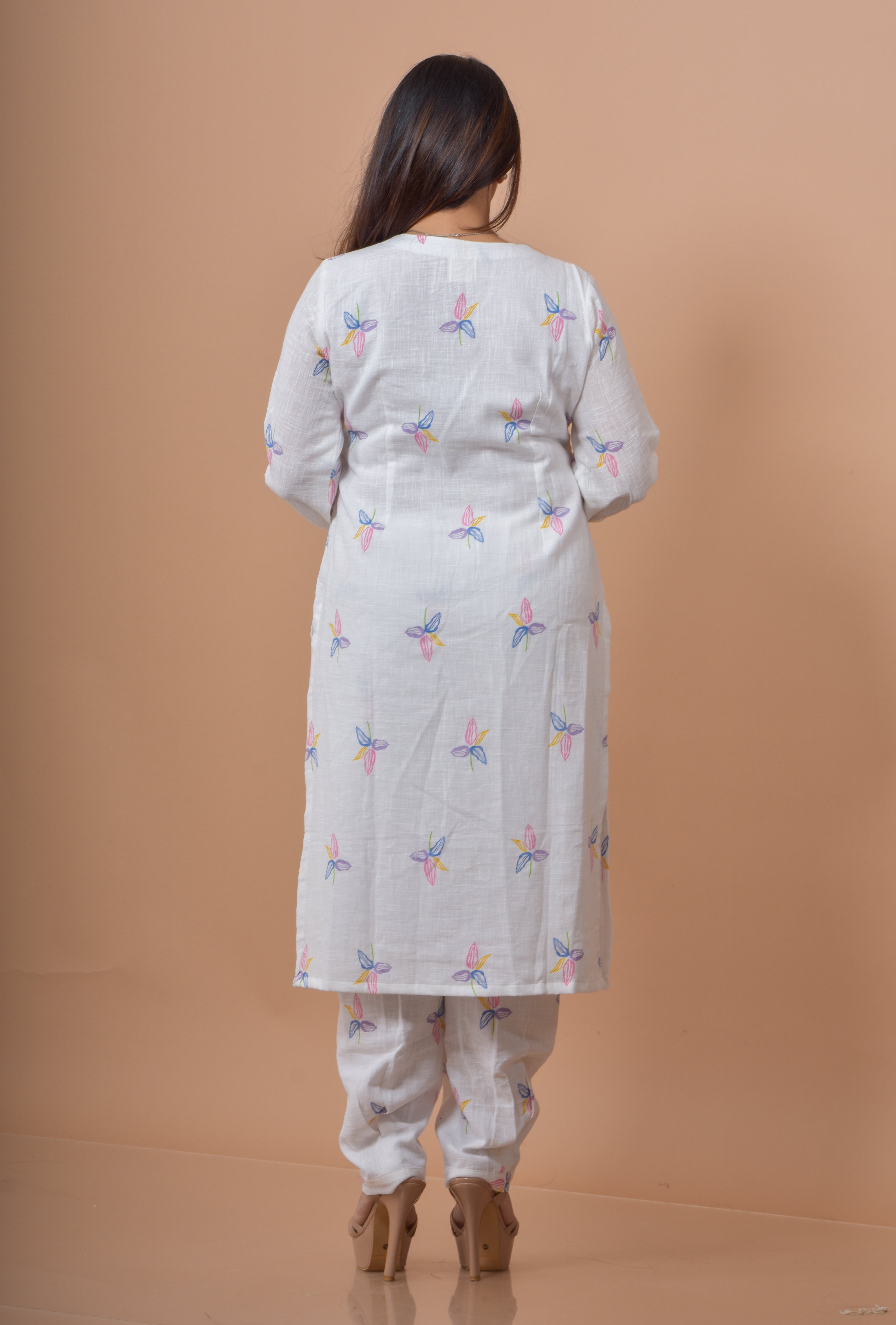 Daisy Print Collar Co-Ord set