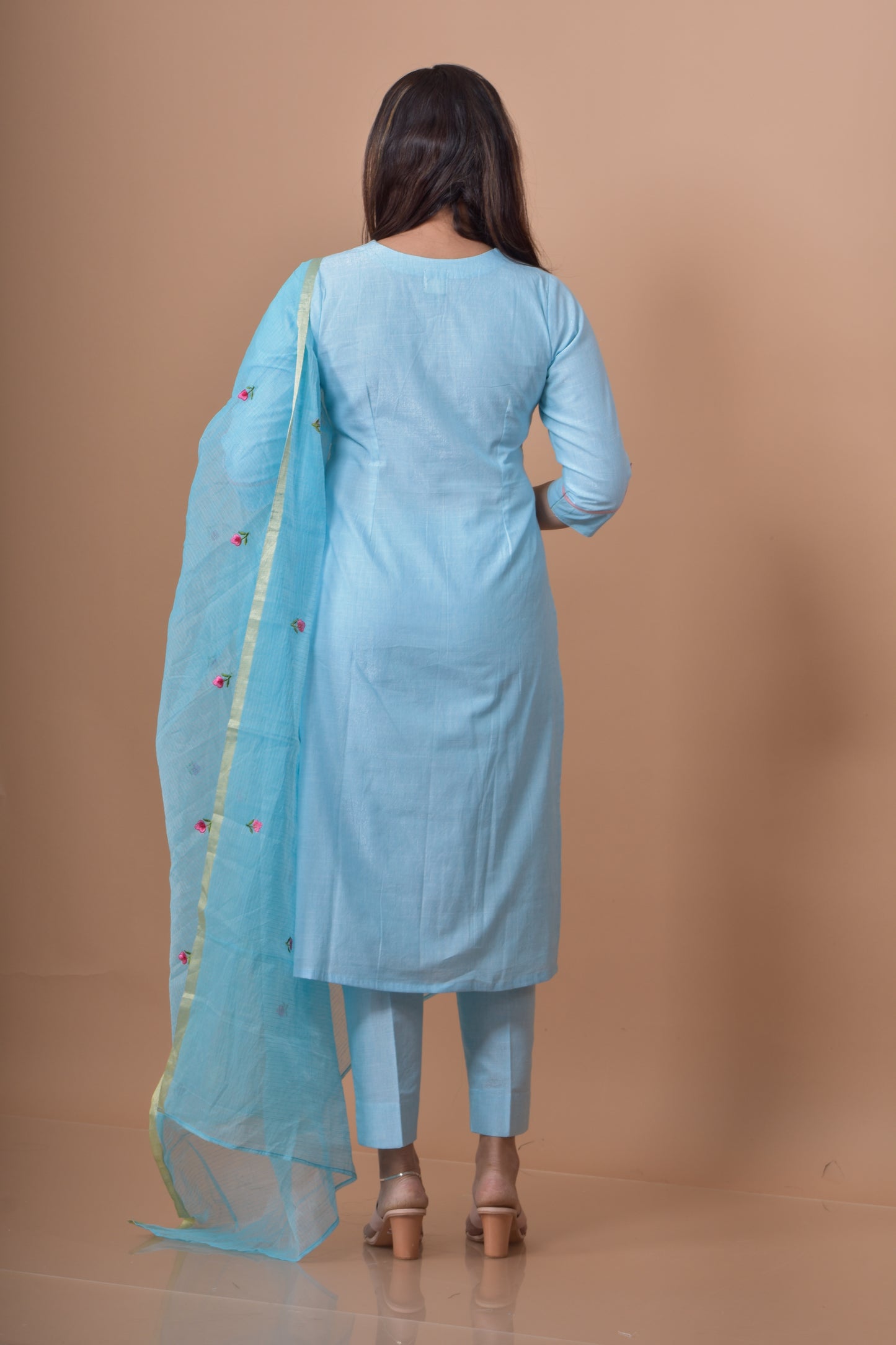 Empire Cut Kurta Pant Set