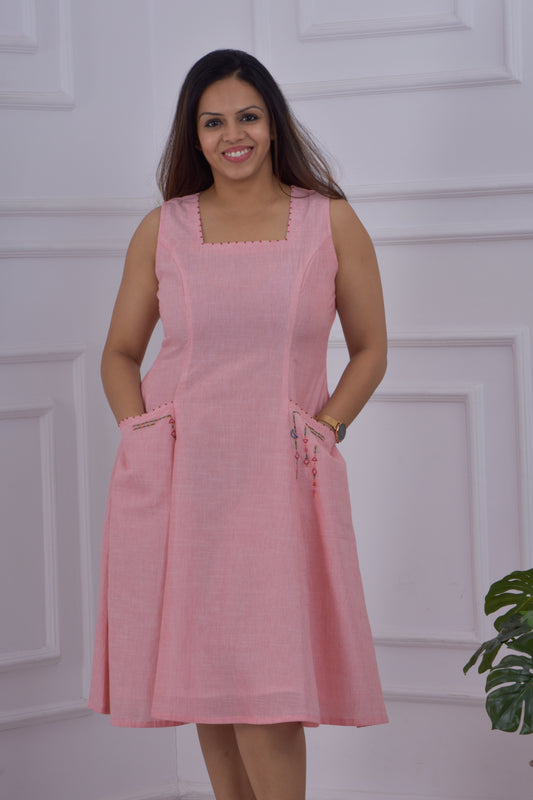 Summer Dress - Pink