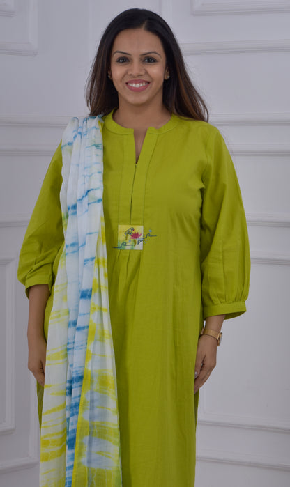 Fluorescent Coloured Co-ord Set - Green