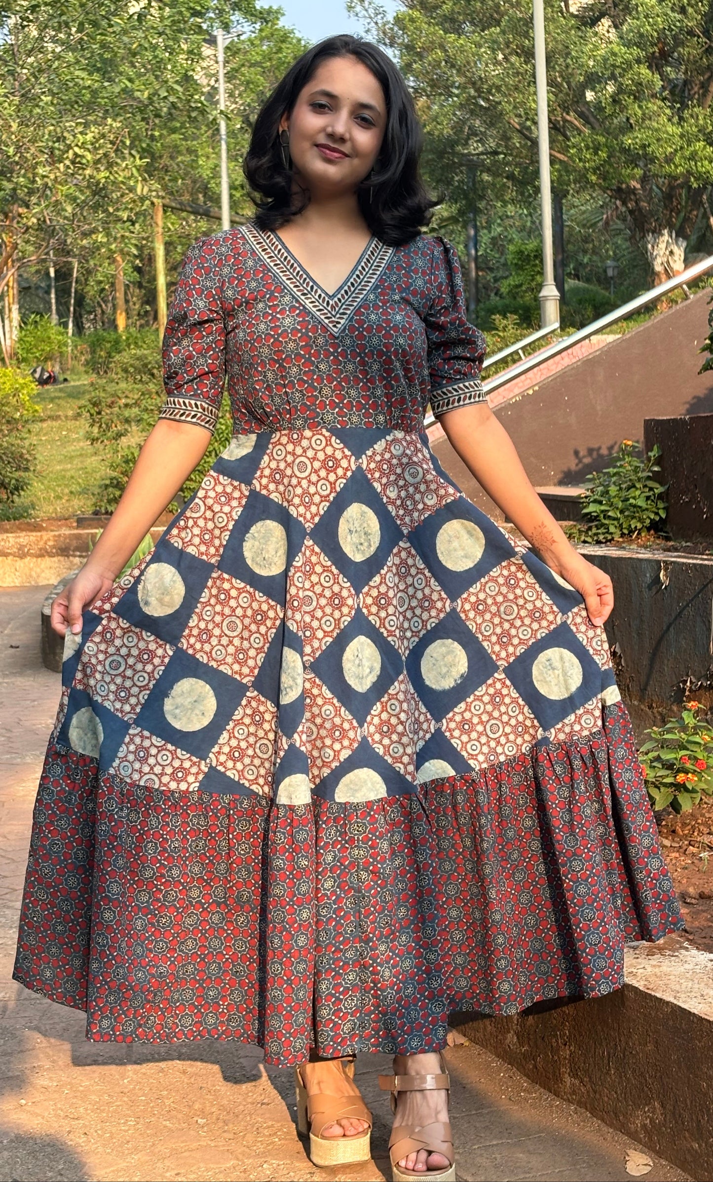 Saanjh Vritta Dress