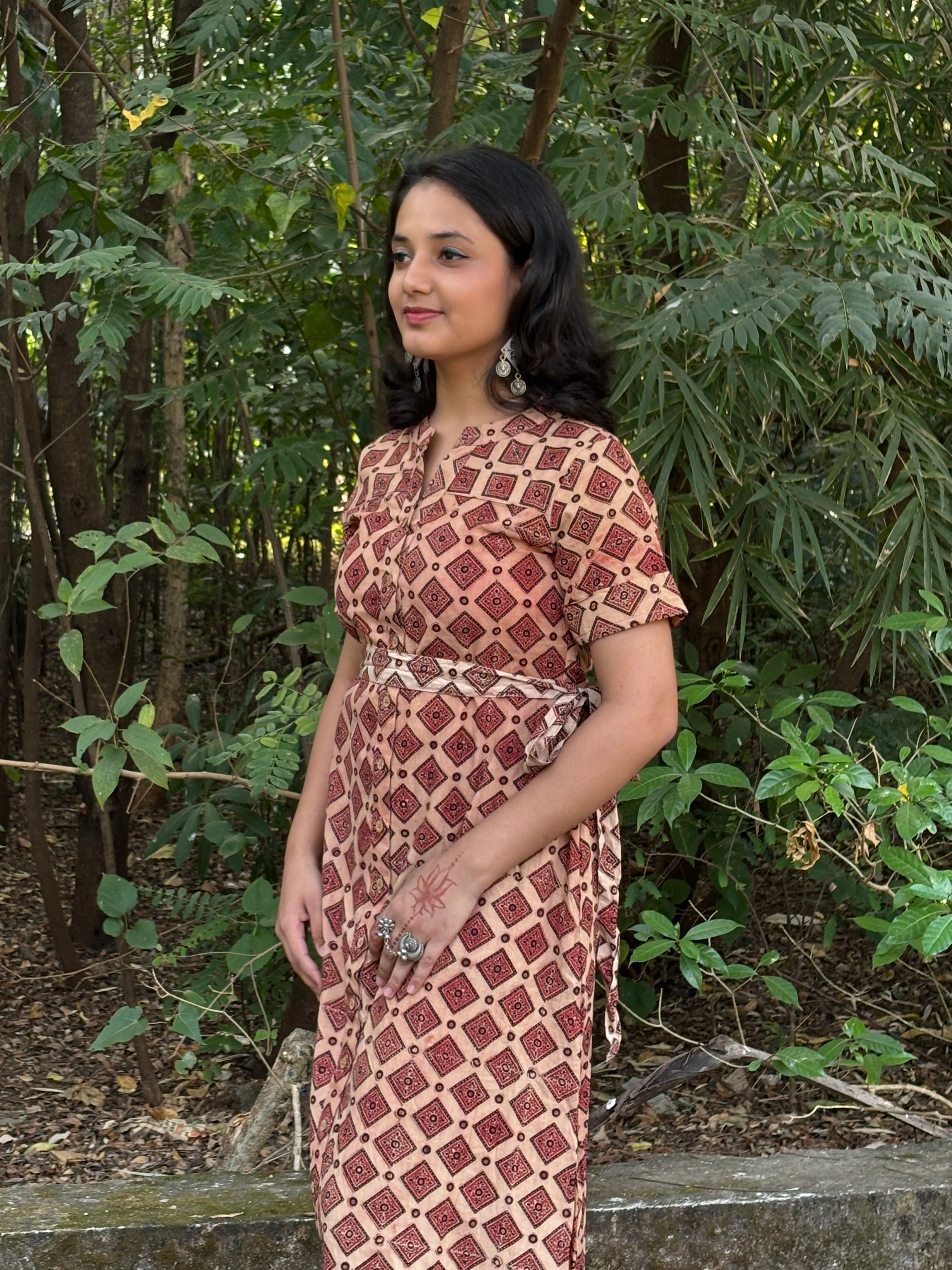 Apple Cut Long One Piece Dress
