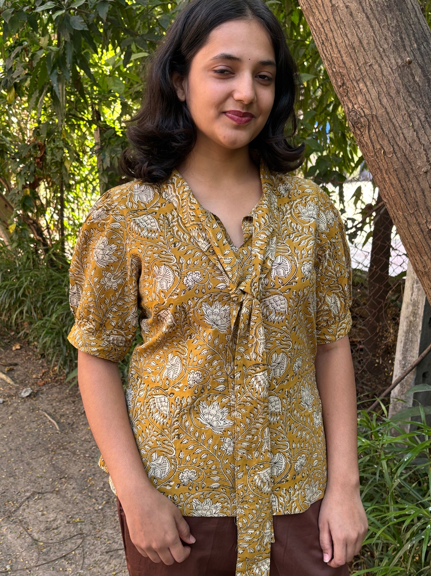 Jaipur Printed Cotton Top