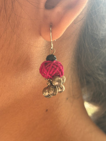 Handcrafted German silver- Pink