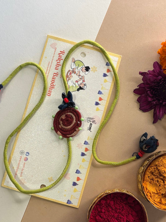 Ajrakh Gul Rakhi