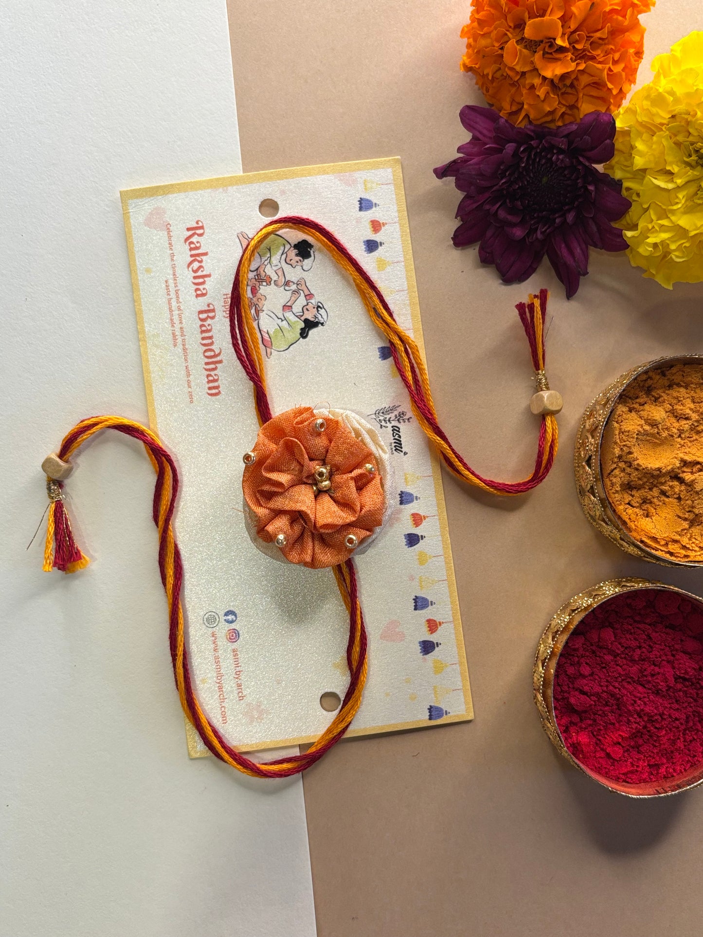 Gulab Tara Rakhi