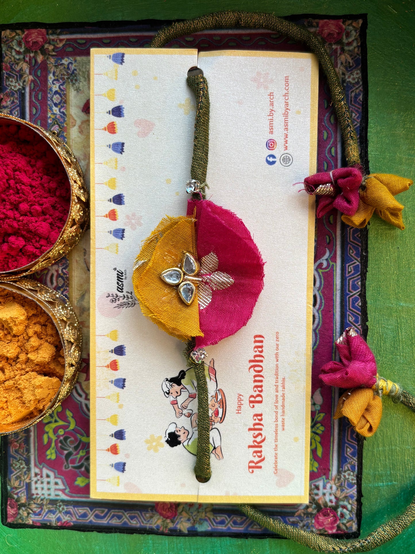 Gulzar Bloom Rakhi