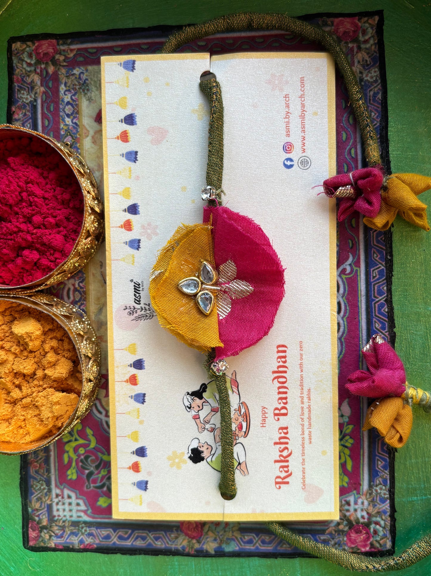 Gulzar Bloom Rakhi