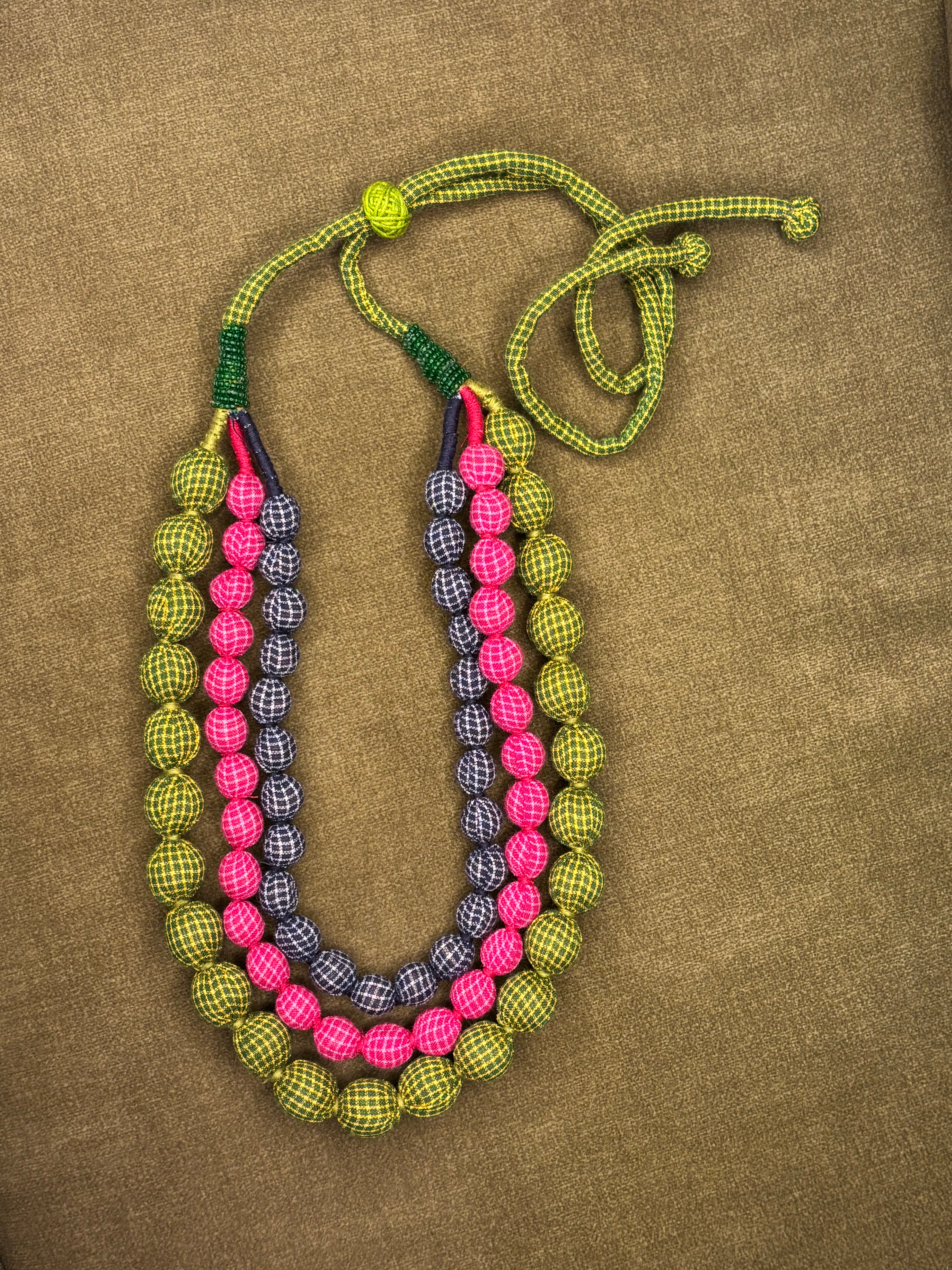Kunbi Layered Bead Necklace