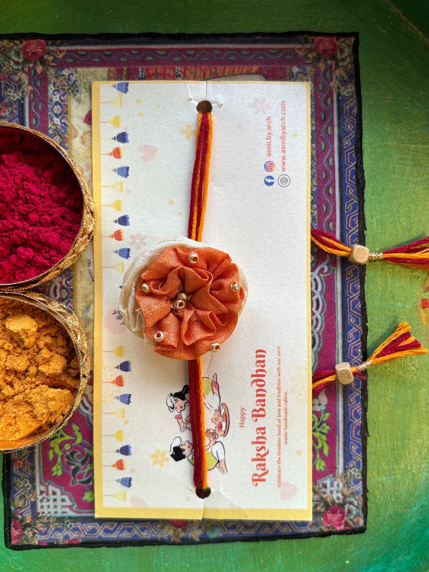 Gulab Tara Rakhi